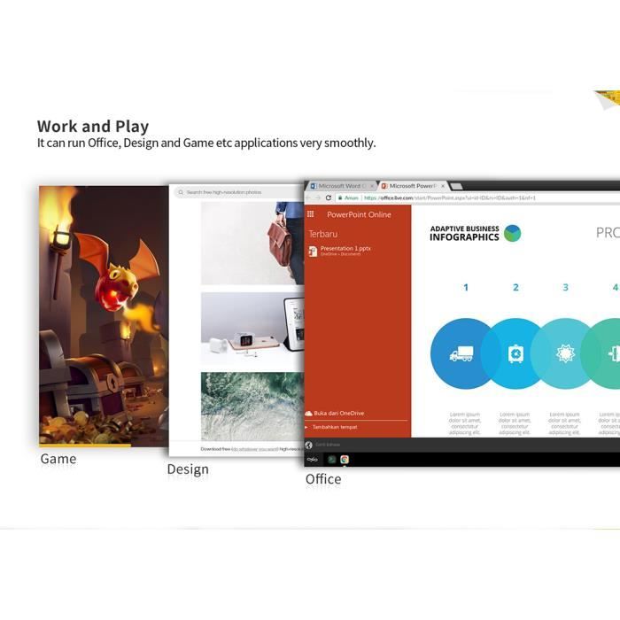 Beelink Gemini X45 Mini PC Windows 10 4K-8GB+1