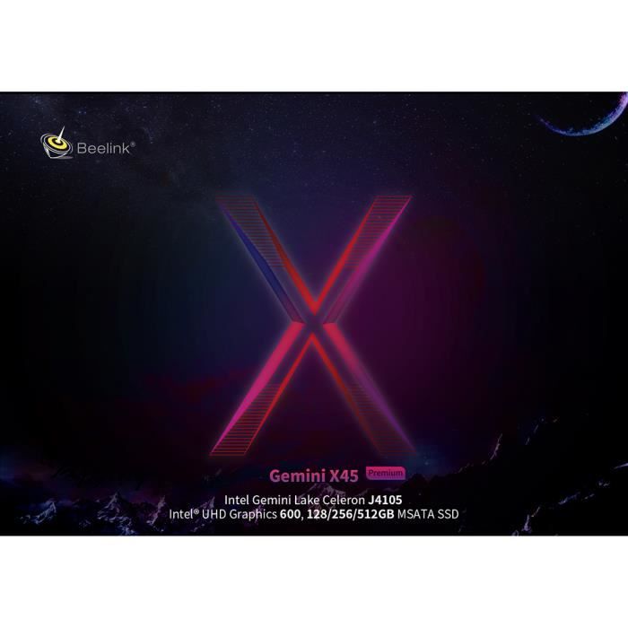 Beelink Gemini X45 Mini PC Windows 10 4K-8GB+3