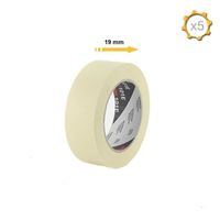 ADHÉSIF Ruban adhésif papier masquage 3M 101E 19mm x5 ADHÉSIF Ruban adhésif papier masquage 3M 101E 19mm x5