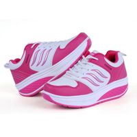 CHAUSSURE TONING Chaussure Toning Basket Femme talons hauts Blanc-r CHAUSSURE TONING Chaussure Toning Basket Femme talons hauts Blanc-r