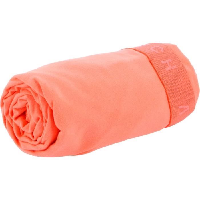 ATHLI-TECH Draps de Bain Sekoia - Taille L - Orange Corail