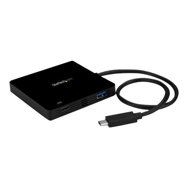 STARTECH Hub USB 3.0 à 3 ports avec Power Delivery - Concentrateur USB Type-C - USB-C vers 3x USB-A - 3 Total USB Port(s)