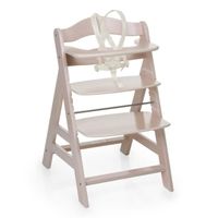 CHAISE HAUTE HAUCK Chaise Haute en Bois Évolutive Alpha + - Bla CHAISE HAUTE HAUCK Chaise Haute en Bois Évolutive Alpha + - Bla