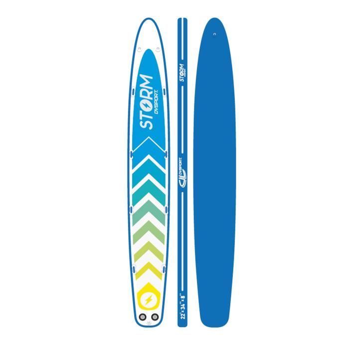 DVSPORT Stand Up Paddle Gonflable 21'9 Storm