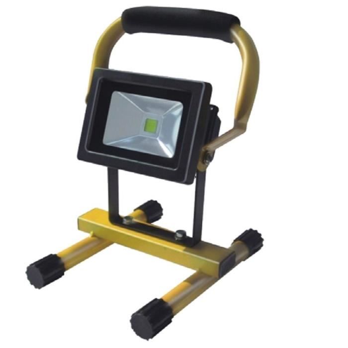 VOLTMAN Projecteur portable LED - 10W - IP65