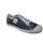 Pataugas Brad cuir/toile bleu jean