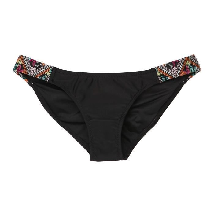 VOLCOM Bas de Bikini Desert Drifter - Femme - Noir