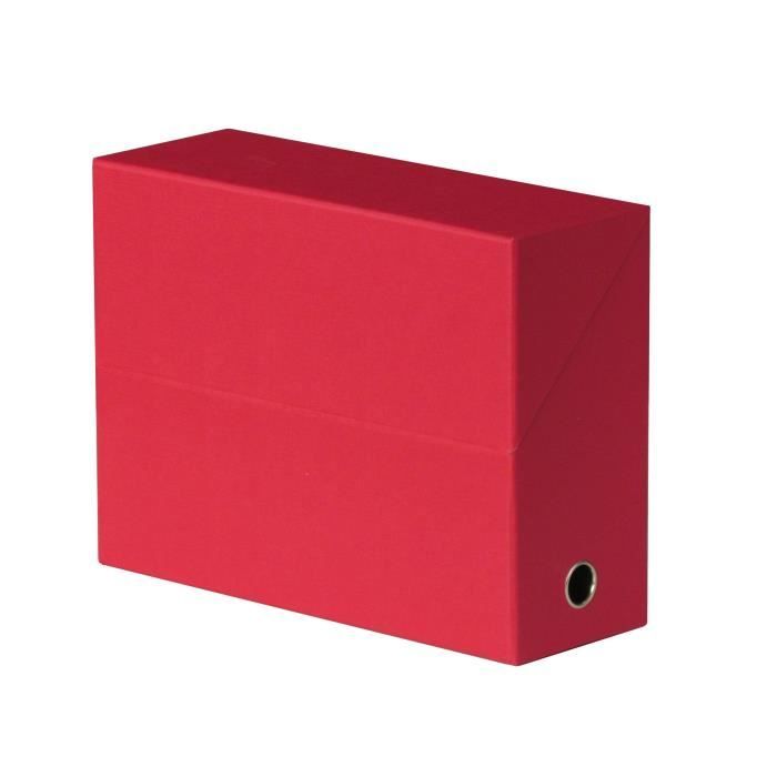 FAST Boite de transfert - Dos 12 cm - 34x25,5 toile - Rouge