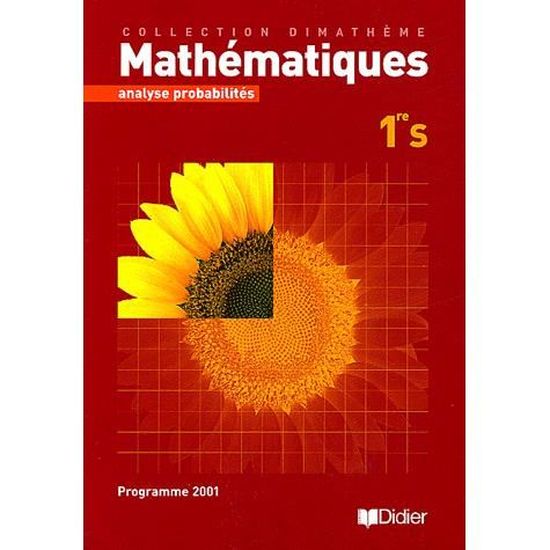 Maths Dimathème 1e S - 