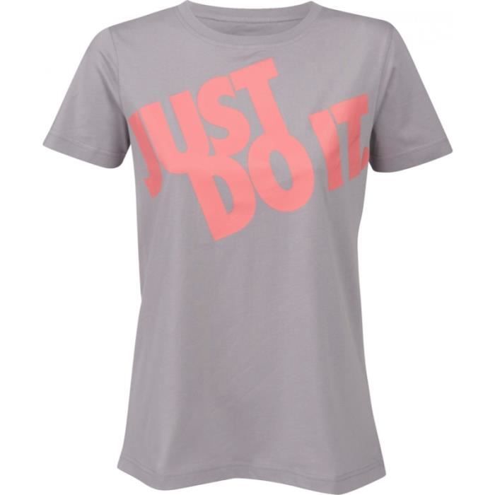 NIKE T-shirt Nsw Print Hook - Femme - Gris