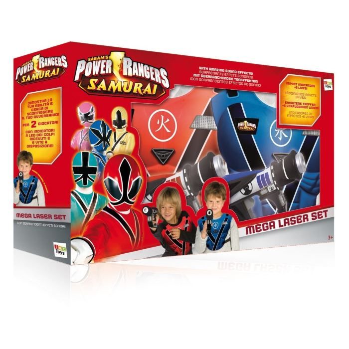 POWER RANGERS Mega Laser Set Achat Vente pistolet f imc