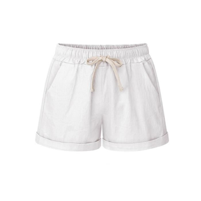 Short De Marque En Couleur Femmes Unie Luxe Resserré Pas Cher ARABqwS