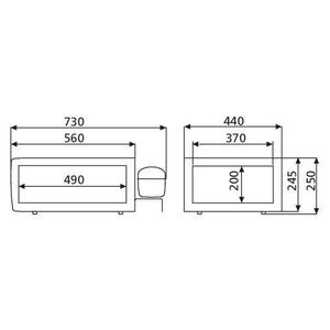  Tiroir Réfrigérant à Compression