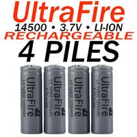CHARGEUR DE PILES 4 PILES RECHARGEABLE 3.7V AA ER14505 LS14500 ER145 CHARGEUR DE PILES 4 PILES RECHARGEABLE 3.7V AA ER14505 LS14500 ER145