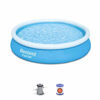PISCINE BESTWAY Kit Piscine ronde autoportante Ø3,66 x H0, PISCINE BESTWAY Kit Piscine ronde autoportante Ø3,66 x H0,