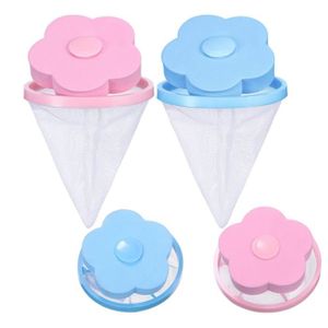 LAVE-LINGE SÉCHANT  4pcs Sac Filtre à linge pour machine à laver Gadg