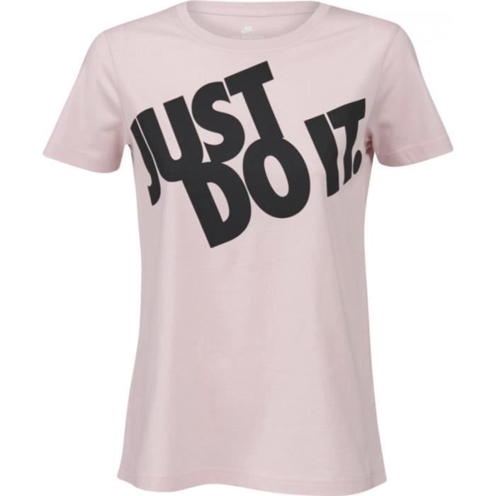 NIKE T-shirt Nsw Print Hook - Femme - Rose