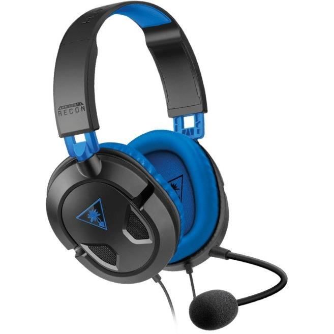 Turtle Beach Micro-Casque Gamer RECON 60P Filaire - PS4/Xbox One/PC/Mobile