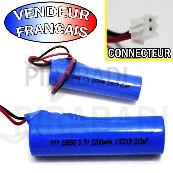 2 PILE ACCU RECHARGEABLE 1.2V NI-CD 2/3AA 400mAh PÂTE BROCHE A SOUDER (2x1773) EUR 7,80 - FR