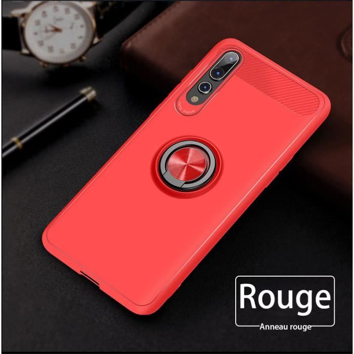 coque huawei p20 pro silicone rouge