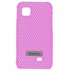 Coque microperforée Rose Fushia pour Samsung Wave 575 S5750. Douce et