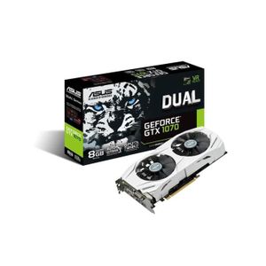 ASUS Carte graphique NVIDIA GeForce? GTX 1070 DUAL-GTX1070-8G - 8 Go - GDDR5