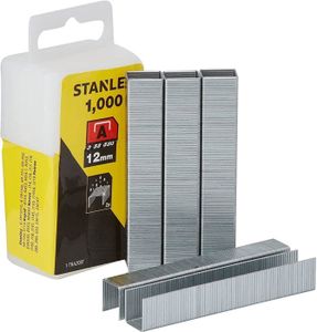 STANLEY Agrafes 12mm type A 1000 pi?ces