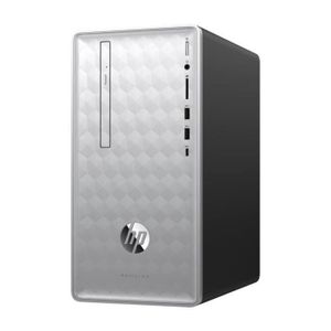 Unité Centrale - HP Pavilion 590-p0012nf - Core i3-8100 - 4Go de RAM - Disque Dur 1To HDD - Windows 10 Unité Centrale - HP Pavilion 590-p0012nf - Core i3-8100 - 4Go de RAM - Disque Dur 1To HDD - Windows 10