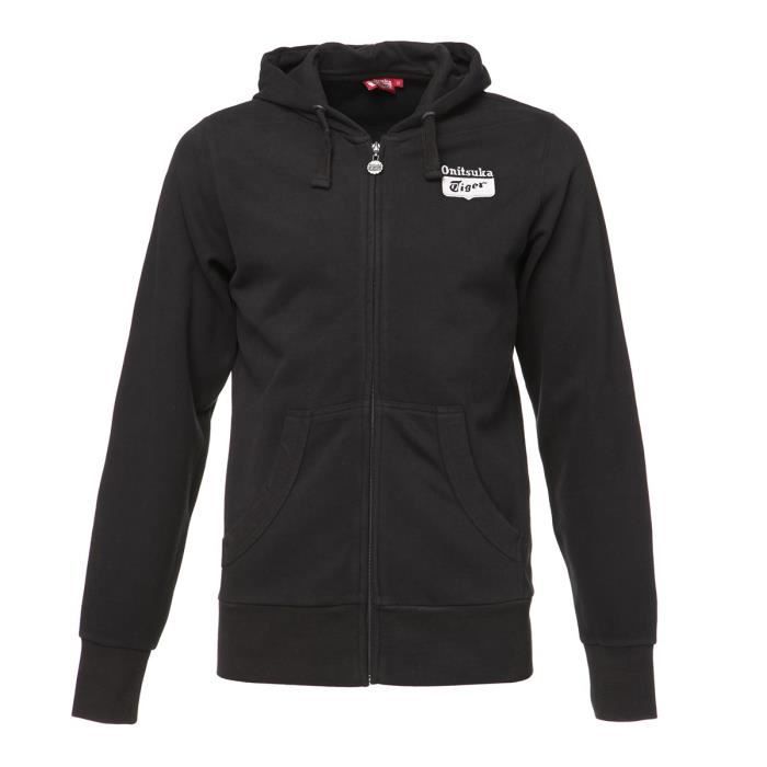 ASICS Veste zippé à capuche Homme - Noir