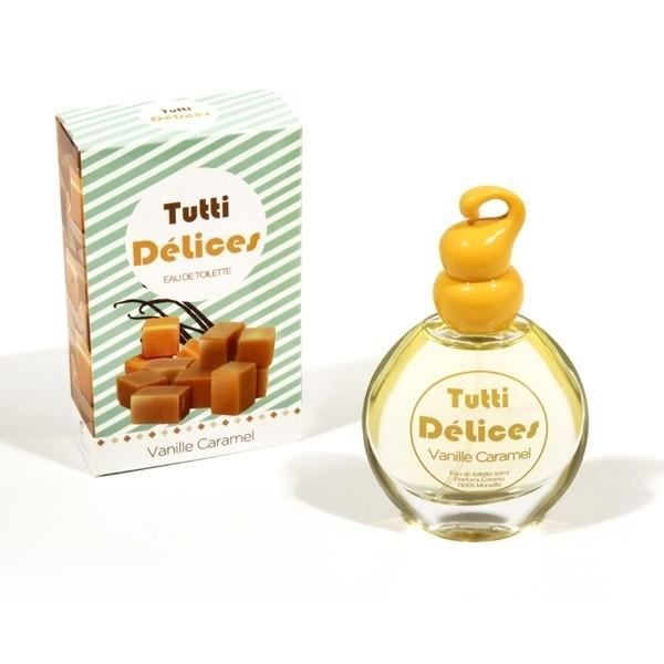 Eau de Toilette Tutti Delice Parfum Vanille Caramel 50mL - Fabriqué en ...