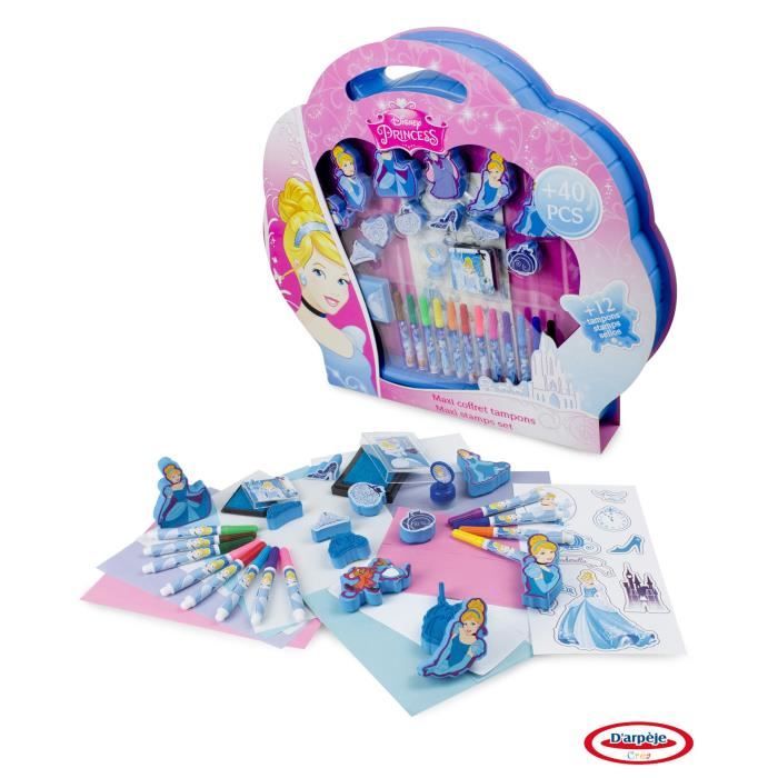 DISNEY PRINCESSES Maxi set tampons Cendrillon Achat / Vente jeu de