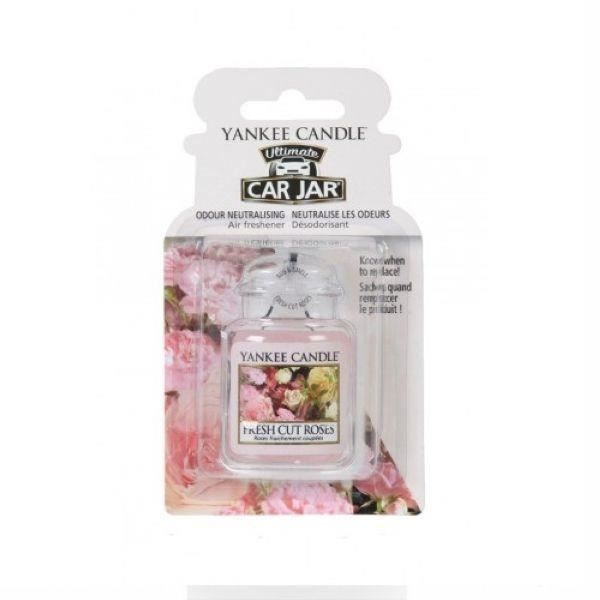 Parfum Pour La Voiture Car Jar Ultimate Rose Yankee Candle Achat