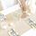 Lot de 10 Chemin de table toile de jute naturelle