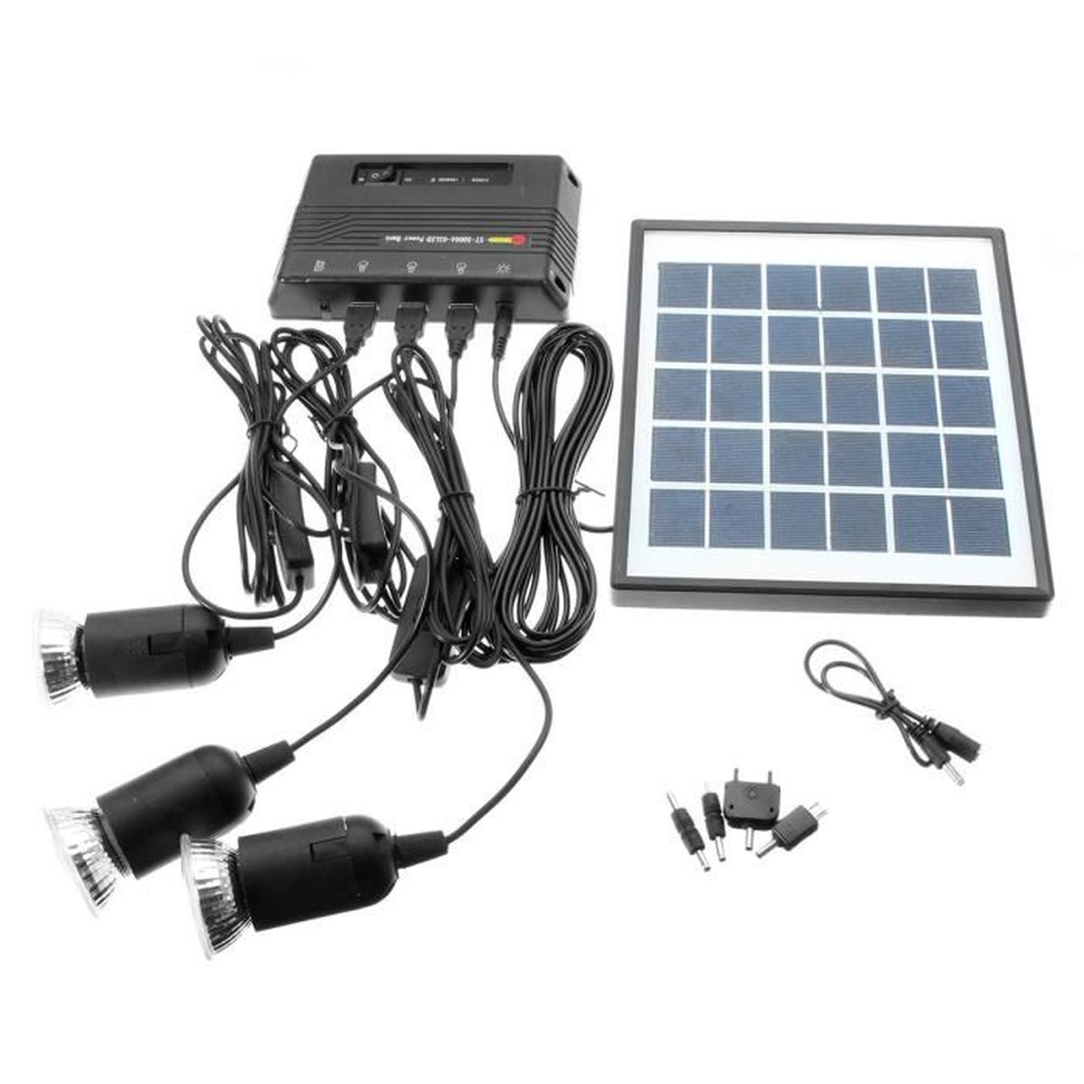 chargeur solaire jardin