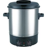 STERILISATEUR DE BOCAUX DOMO DO323W Stérilisateur – Inox et noir STERILISATEUR DE BOCAUX DOMO DO323W Stérilisateur – Inox et noir