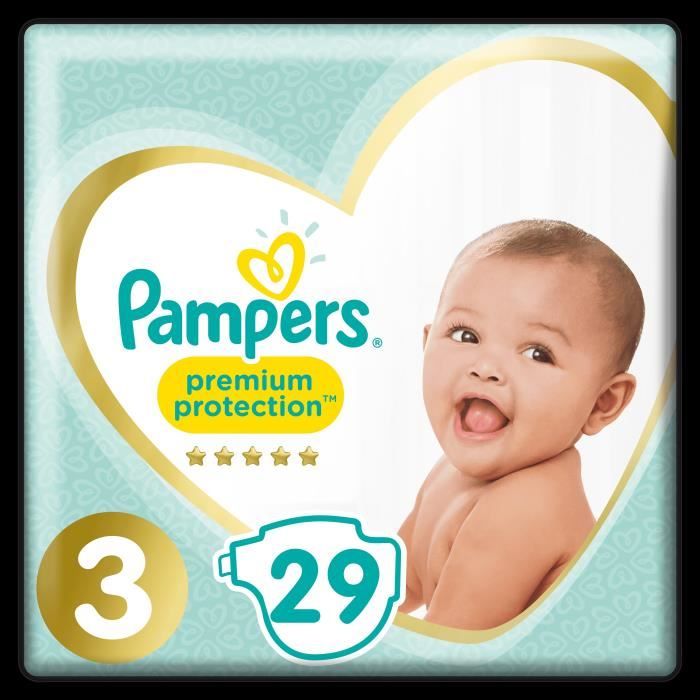 Pampers New Baby Premium Protection T3 5 9kg 29 couches