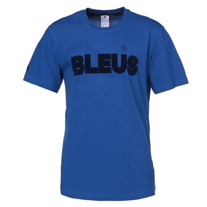 ADIDAST-shirt Bleu Homme