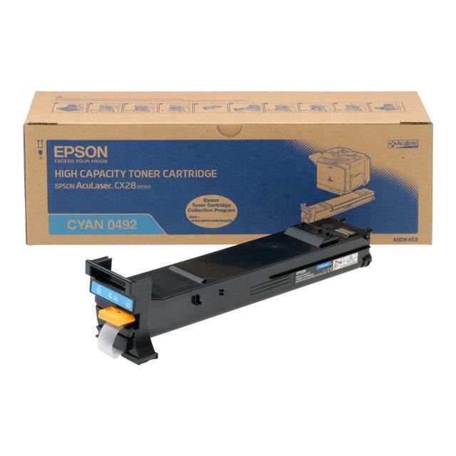 EPSON ACULASER CX28DN Cartouche de toner - Haute Capacité - 8000 pages - Cyan