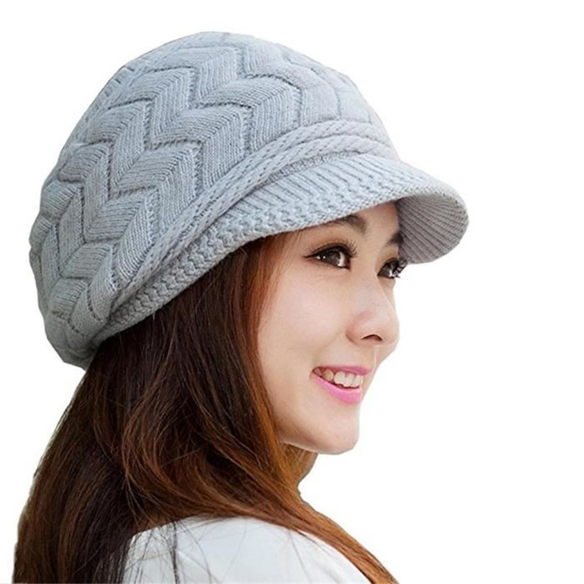 bonnet laine femme original