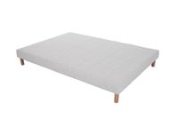 SOMMIER sommier tapissier à lattes avec pieds 140 x190x15 SOMMIER sommier tapissier à lattes avec pieds 140 x190x15