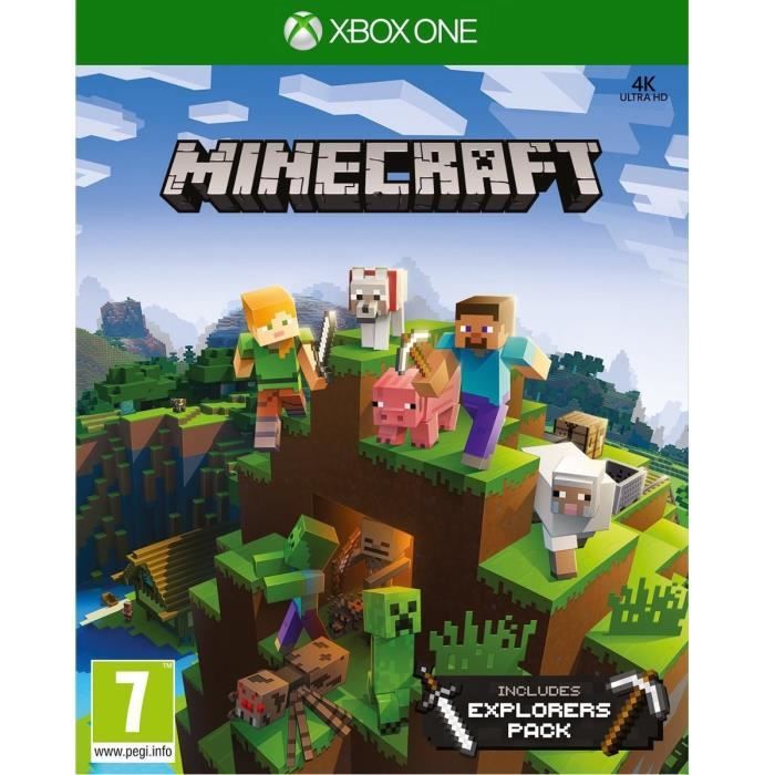 Minecraft Pack Explorateur Jeu Xbox One