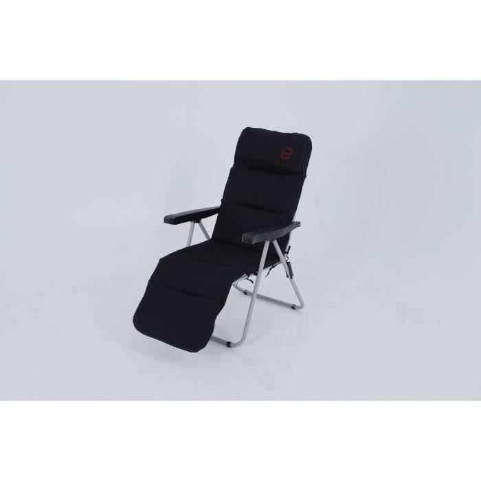 O'CAMP Fauteuil Relax Confort avec Assise Matelassée 3 cm Prix pas