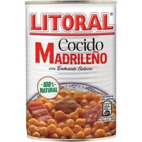 HARICOT-FLAGEOLET Cocido madrilène 440 Grs HARICOT-FLAGEOLET Cocido madrilène 440 Grs