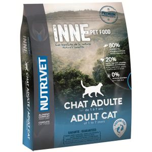 NUTRIVET Croquettes au poisson Inne - Pour chat adulte - 1,5 kg