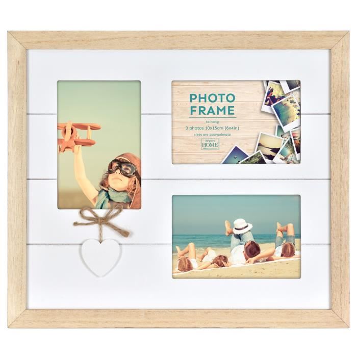Cadre photo multi vues Amore Fresco - Bois