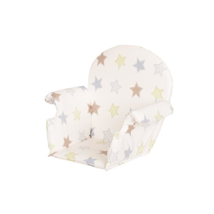 GEUTHER Coussin Chaise Luxe Matelassé Etoile