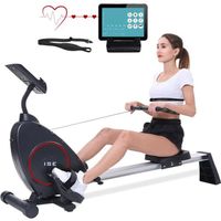 RAMEUR ISE Rameur pliable Mixte - cardio training - 8 Ni RAMEUR ISE Rameur pliable Mixte - cardio training - 8 Ni