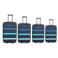 SET DE VALISES CHALLENGER Set de 4 Valises Souple 2 Roues 47-54-6 SET DE VALISES CHALLENGER Set de 4 Valises Souple 2 Roues 47-54-6