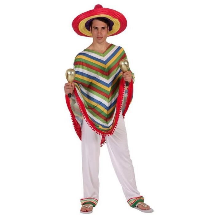 ATOSA Deguisement Homme Mexicain T3