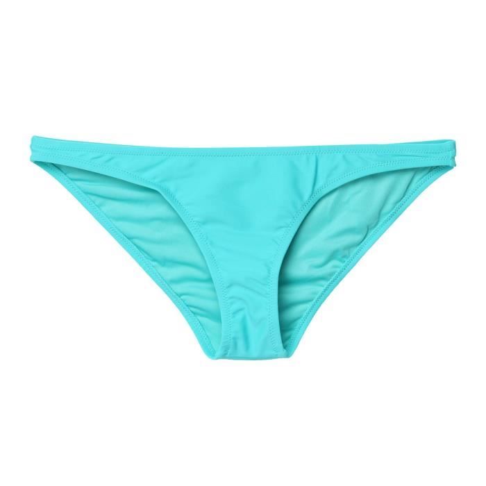 VOLCOM Bas de Bikiny Simply Solid - Femme - Bleu